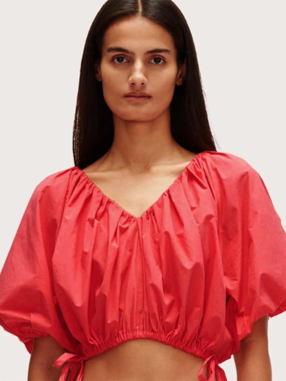 NWT Rachel Comey Shapley guava cotton top blouse dress la garconne XS S M O/S